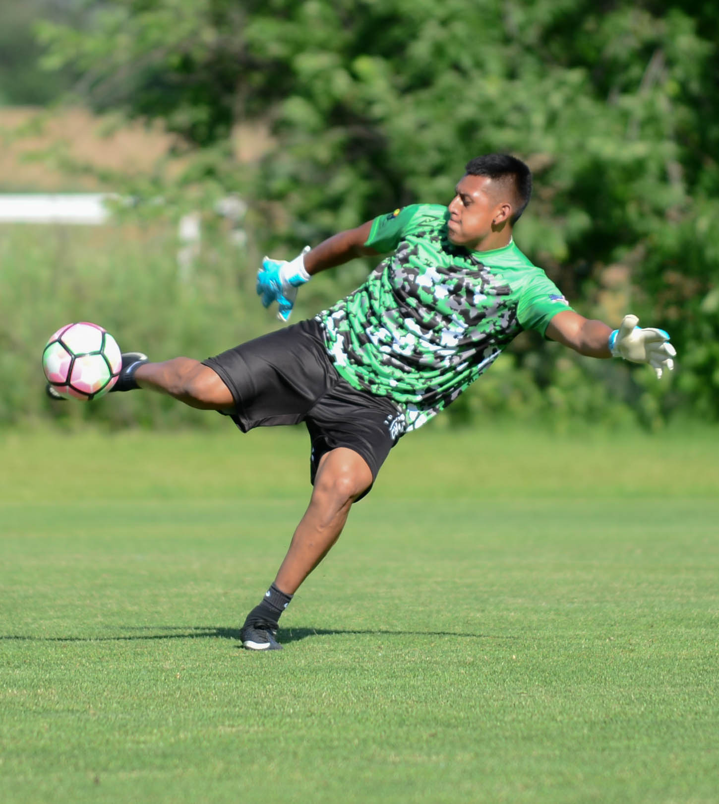 goalkeeper training ball